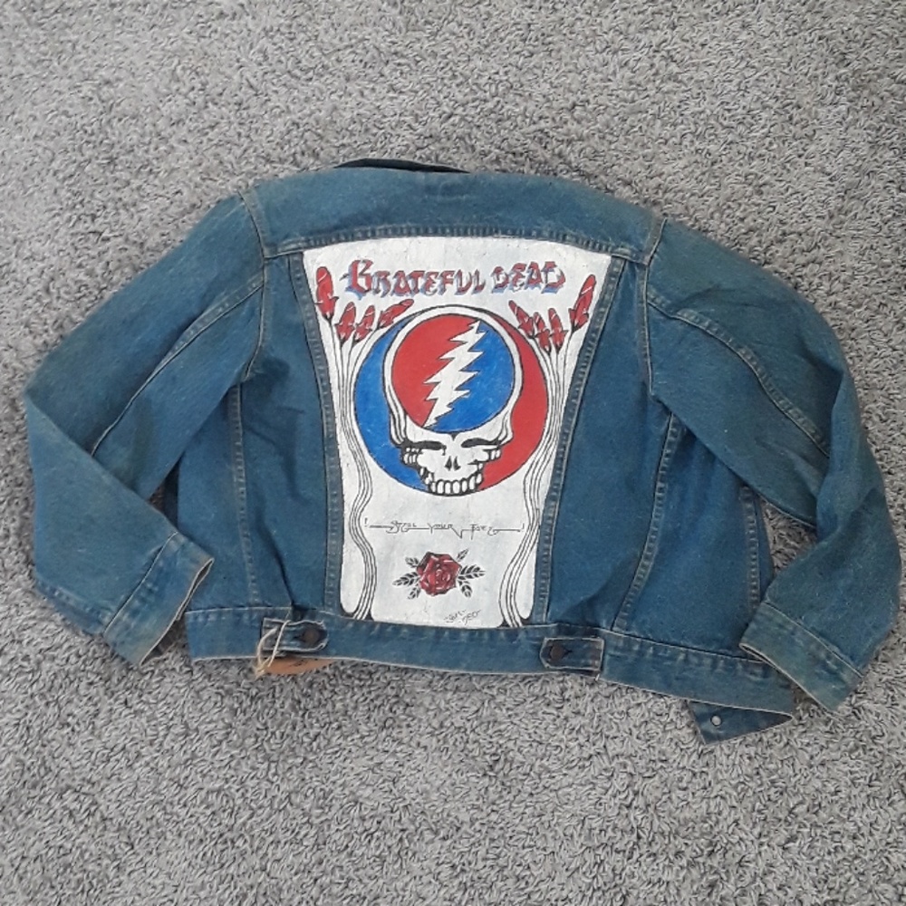 FINAL DROP💵Grateful Dead Vtg. Hand Painted Jacket